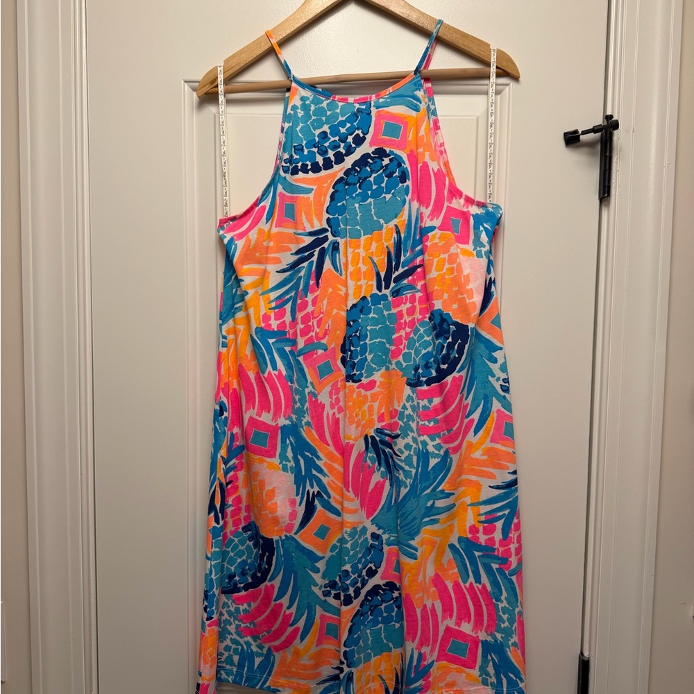 EUC Lilly Pulitzer Pineapple Sleeveless Dress